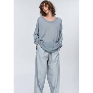 NEW MARLE hope jumper sweater in bleu